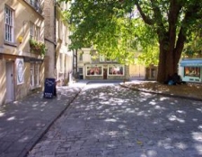 Quiet street in Bath