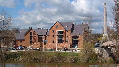 New offices in the flood plain